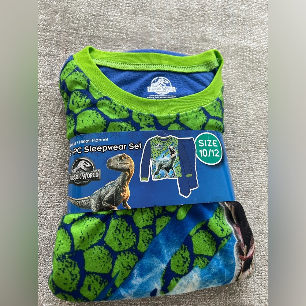 NWT Jurassic Park Boys 
Sleepwear, 2-Piece